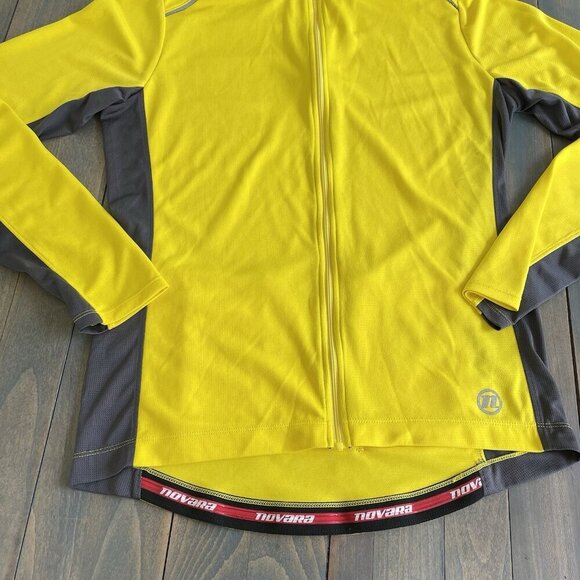 Novara Cycling Jacket Full Zip Waterproof Packable Windbreaker - Womens M (I8) - Picture 5 of 10